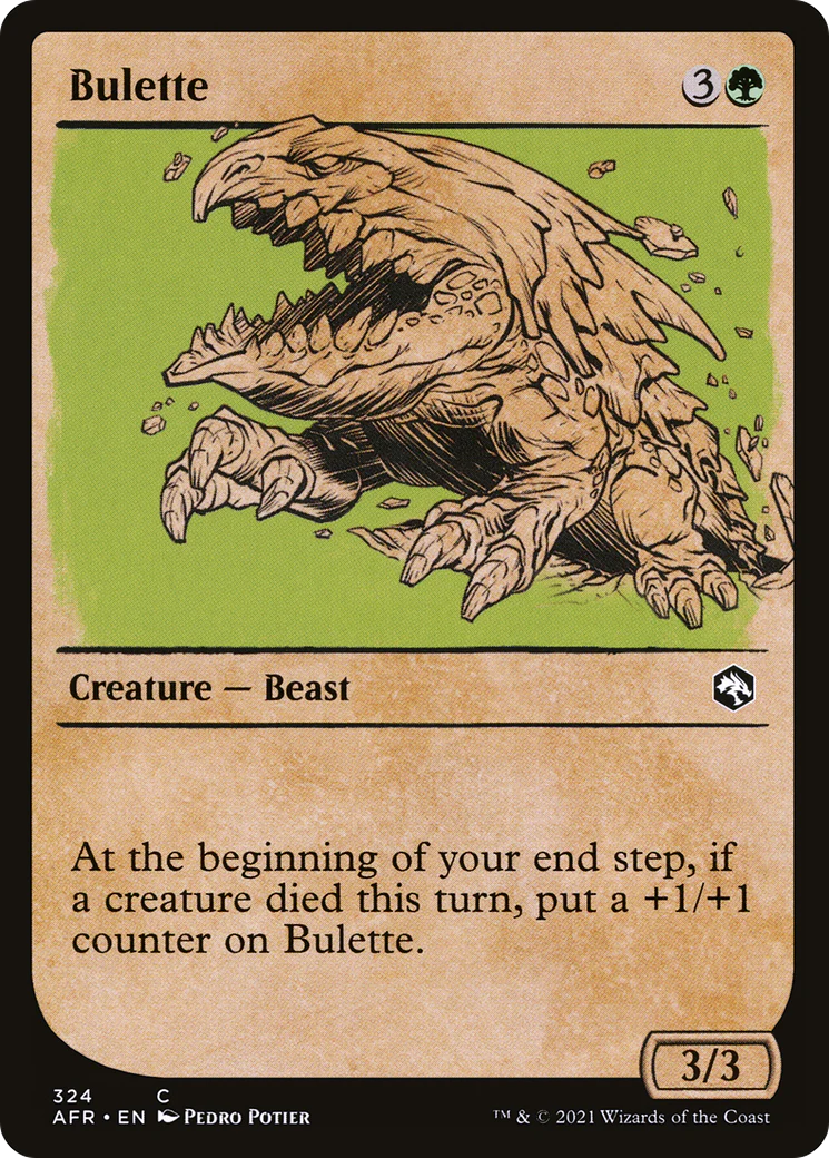 Bulette (Showcase) (AFR-324)  - Adventures in the Forgotten Realms: (Showcase)