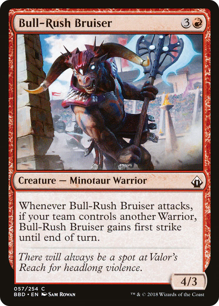 Bull-Rush Bruiser (BBD-057)  Foil - Battlebond