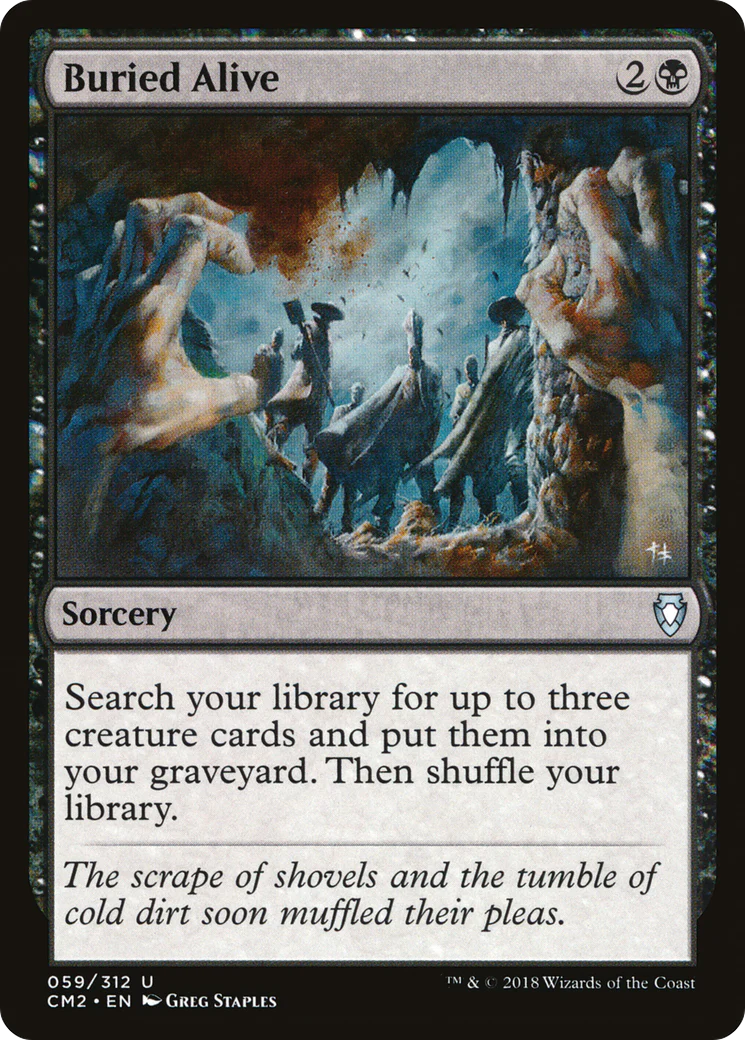 Buried Alive (CM2-059)  - Commander Anthology Volume II