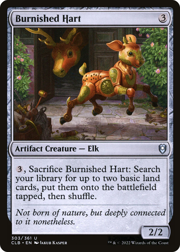 Burnished Hart (CLB-303)  - Commander Legends: Battle for Baldur's Gate