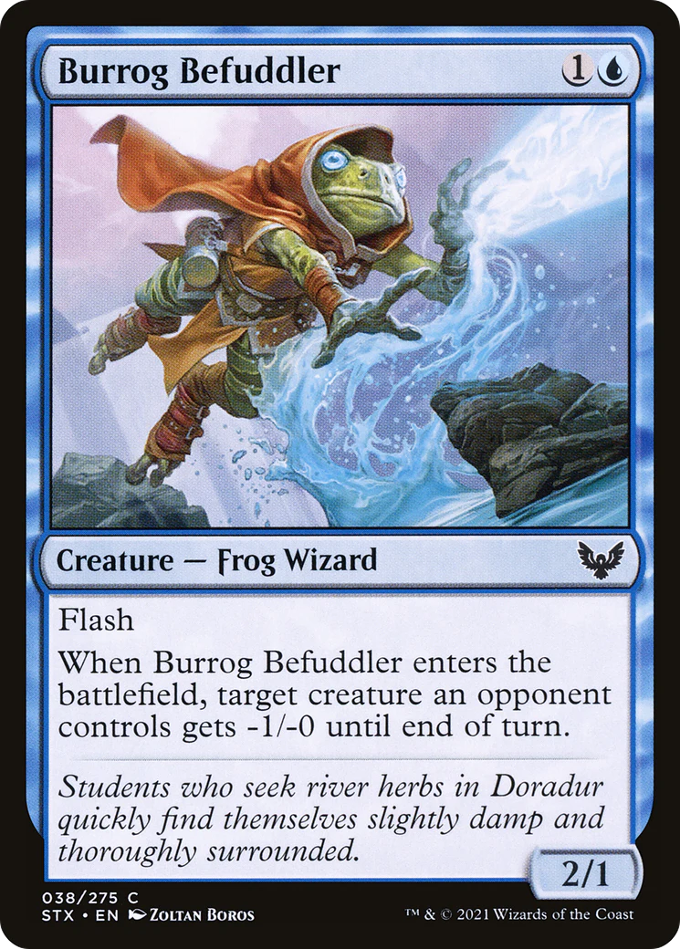 Burrog Befuddler (STX-038)  Foil - Strixhaven: School of Mages