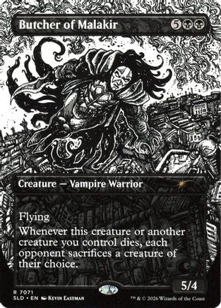 Butcher of Malakir (7071) (SLD-7071) Foil - Secret Lair Drop Series