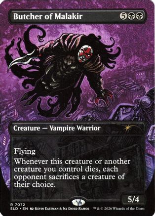 Butcher of Malakir (7072) (SLD-7072)  Foil - Secret Lair Drop Series