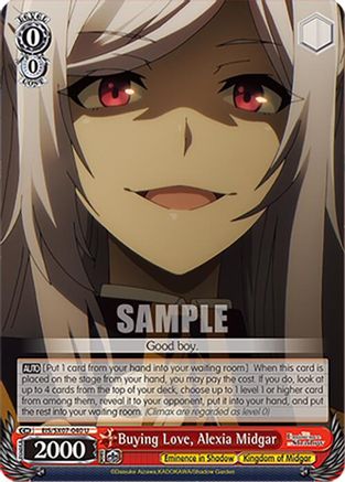 Buying Love, Alexia Midgar (EIS/SX07-040) - The Eminence in Shadow