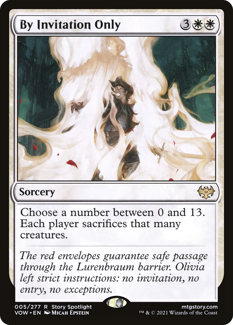 By Invitation Only (VOW-005)  - Innistrad: Crimson Vow