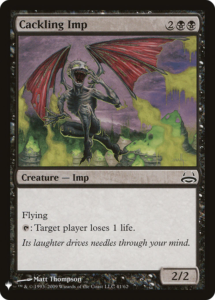 Cackling Imp (LIST-DDC-41)  - The List