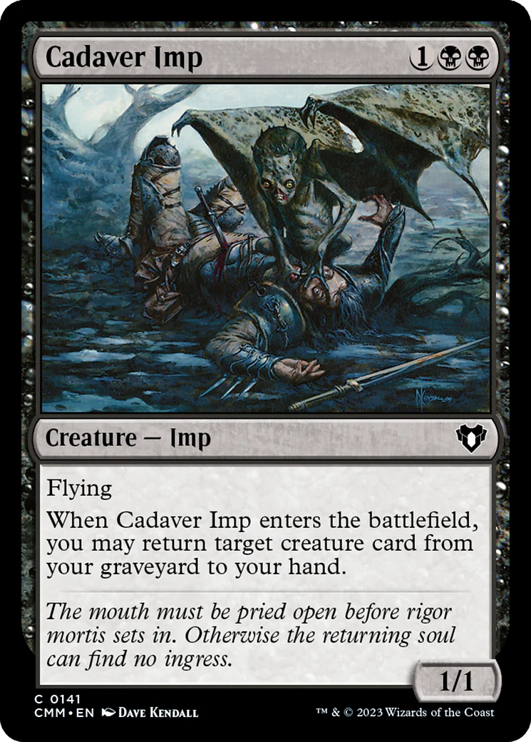 Cadaver Imp (CMM-141)  Foil - Commander Masters