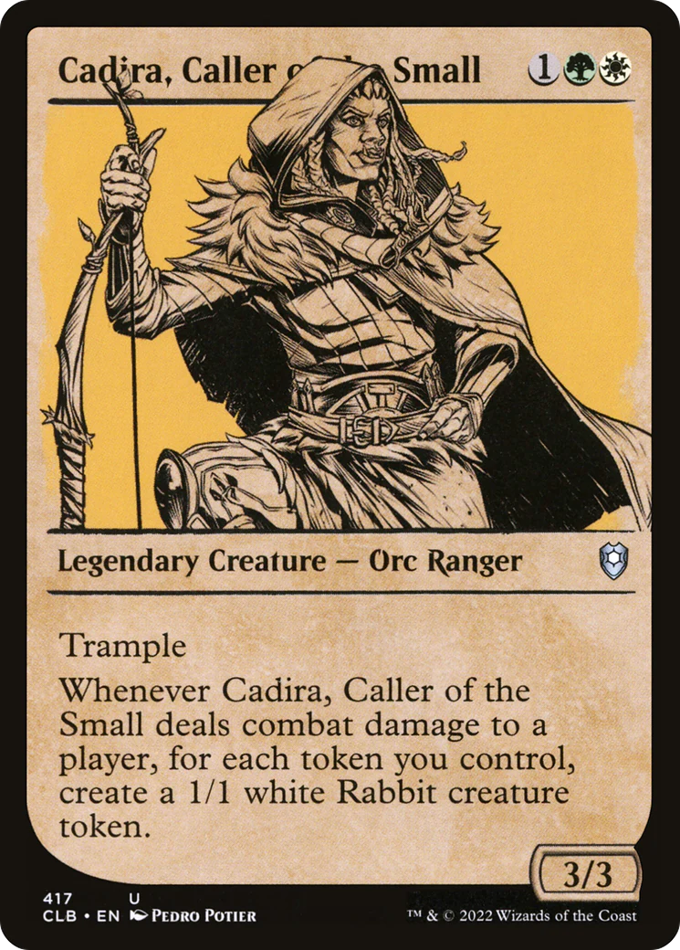 Cadira, Caller of the Small (Showcase) (CLB-417)  Foil - Commander Legends: Battle for Baldur's Gate: (Showcase)