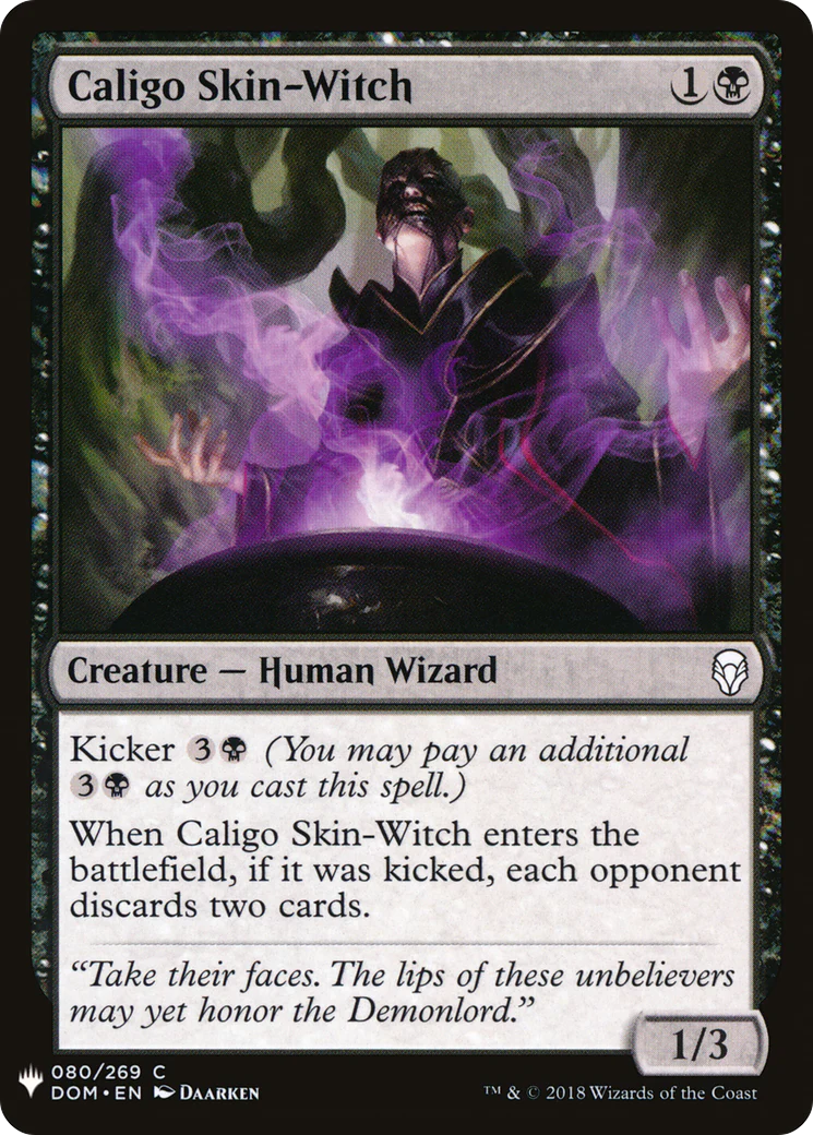 Caligo Skin-Witch (LIST-DOM-80)  - The List