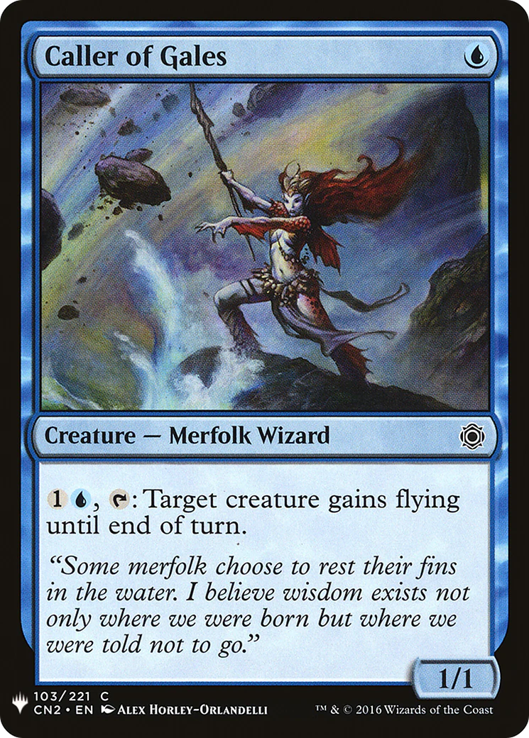 Caller of Gales (LIST-103)  - The List