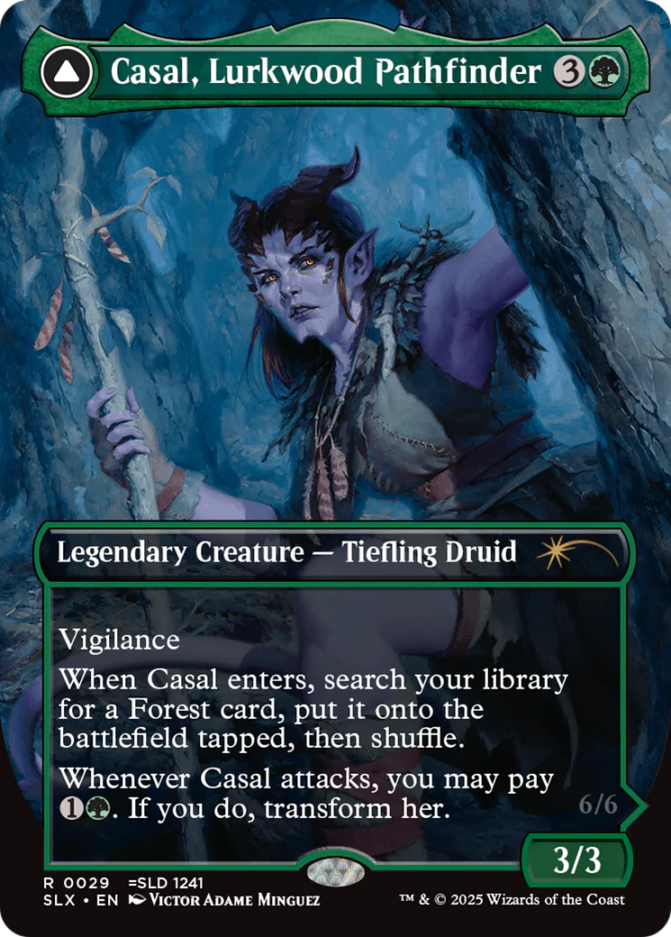 Casal, Lurkwood Pathfinder (SLX-029)  - Universes Within (Borderless)