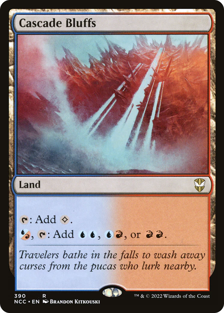 Cascade Bluffs (NCC-390)  - New Capenna Commander