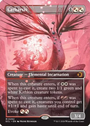 Catharsis (Borderless) (ECL-292) Foil - Lorwyn Eclipsed