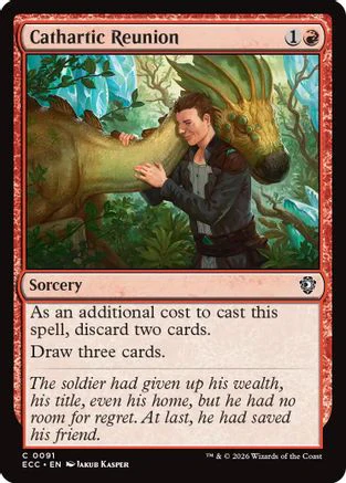 Cathartic Reunion (ECC-091)  - Commander: Lorwyn Eclipsed