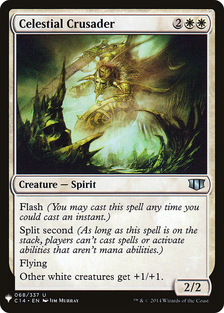 Celestial Crusader (LIST-068) - The List