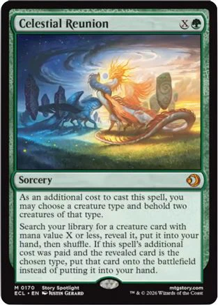 Celestial Reunion (ECL-170)  - Lorwyn Eclipsed