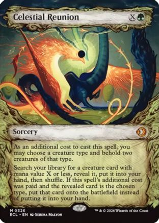 Celestial Reunion (Showcase) (ECL-326) Foil - Lorwyn Eclipsed