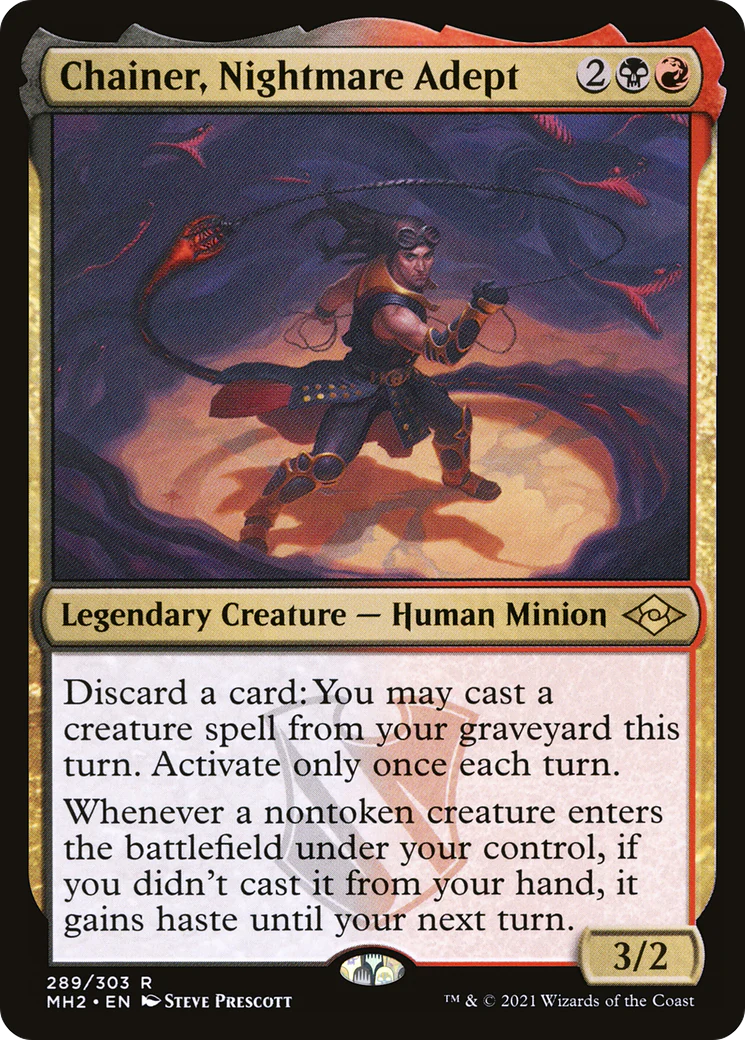 Chainer, Nightmare Adept (MH2-289)  - Modern Horizons 2