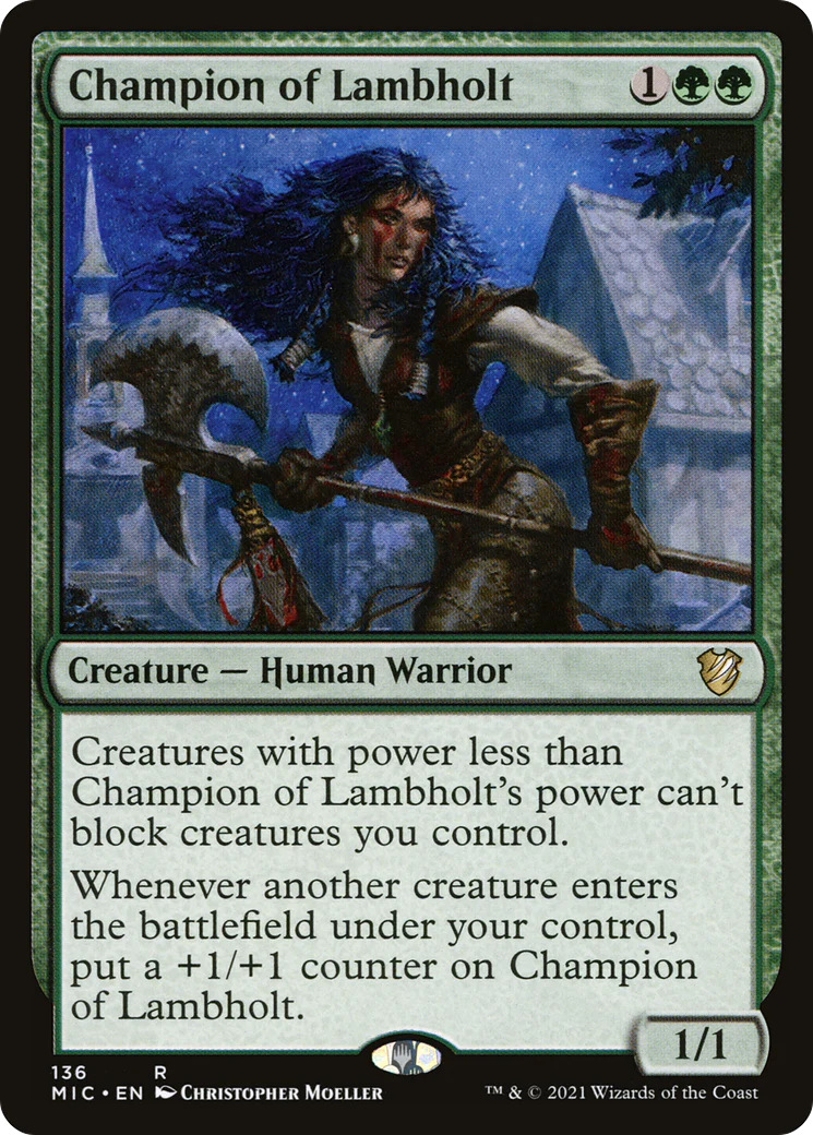Champion of Lambholt (MIC-136)  - Midnight Hunt Commander