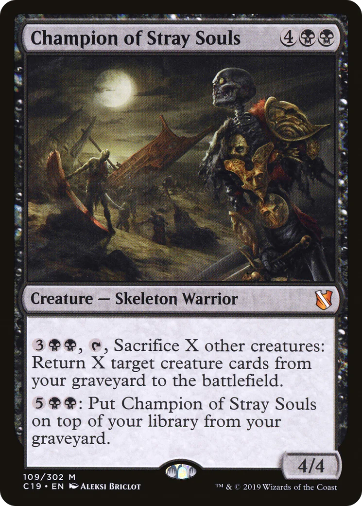 Champion of Stray Souls (C19-109)  - Commander 2019