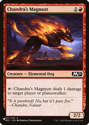 Chandra's Magmutt (LIST-137/274)  - The List Reprints