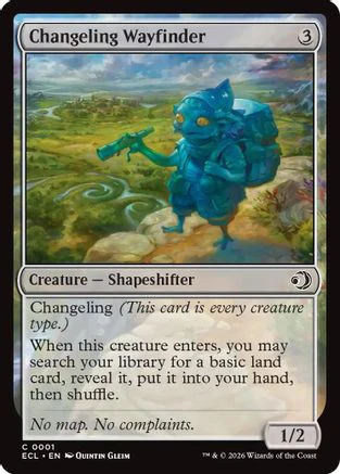 Changeling Wayfinder (ECL-001)  Foil - Lorwyn Eclipsed