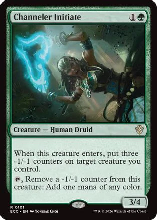 Channeler Initiate (ECC-101)  - Commander: Lorwyn Eclipsed