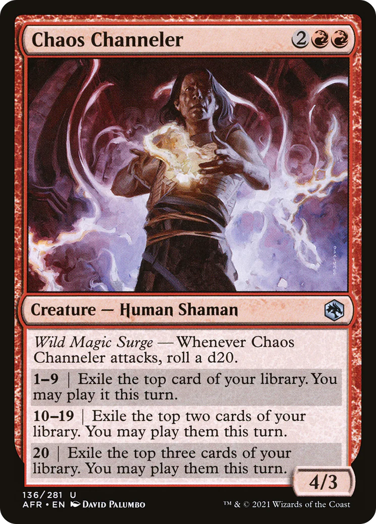 Chaos Channeler (AFR-136)  - Adventures in the Forgotten Realms