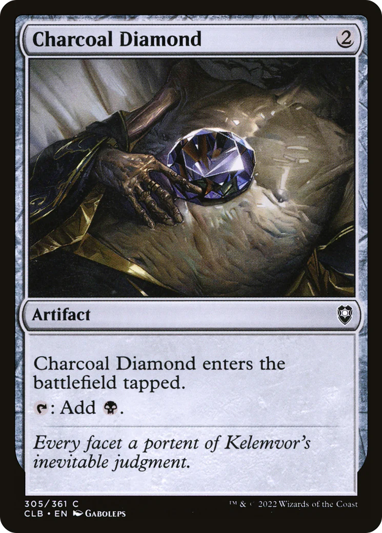 Charcoal Diamond (CLB-305)  Foil - Commander Legends: Battle for Baldur's Gate