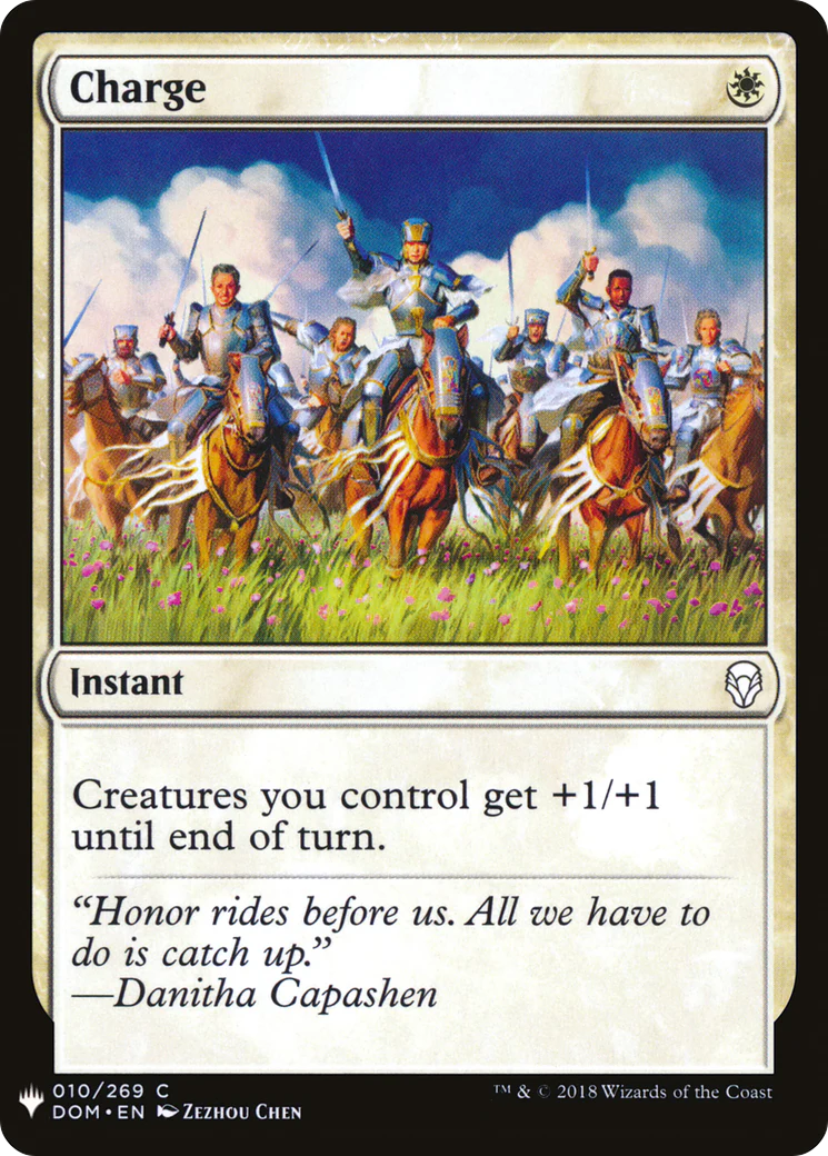 Charge (LIST-010)  - The List