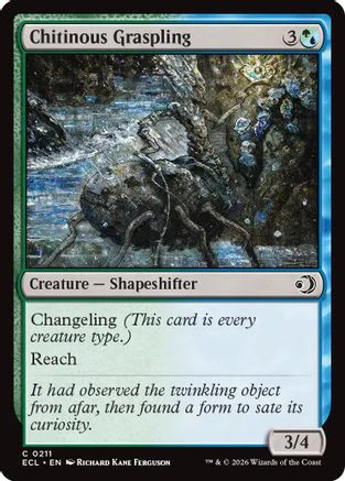 Chitinous Graspling (ECL-211) Foil - Lorwyn Eclipsed