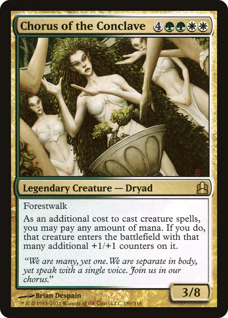 Chorus of the Conclave (CMD-189)  - Commander 2011