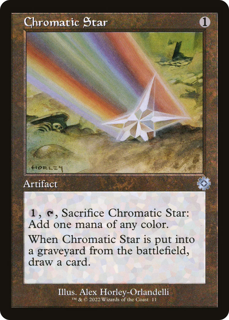 Chromatic Star (BRR-011)  Foil - The Brothers' War Retro Artifacts