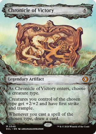 Chronicle of Victory (Showcase) (ECL-346)  - Lorwyn Eclipsed