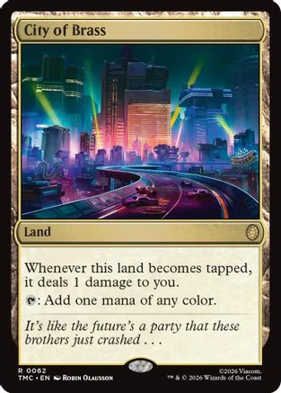 City of Brass (TMC-062)  - Commander: Teenage Mutant Ninja Turtles