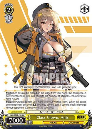 Class Clown, Anis (NIK/S117-E016 U) - GODDESS OF VICTORY: NIKKE