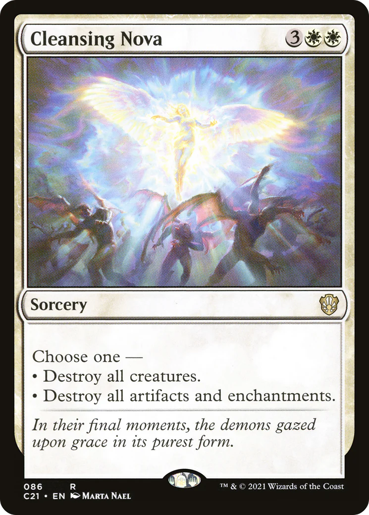 Cleansing Nova (C21-086)  - Commander 2021