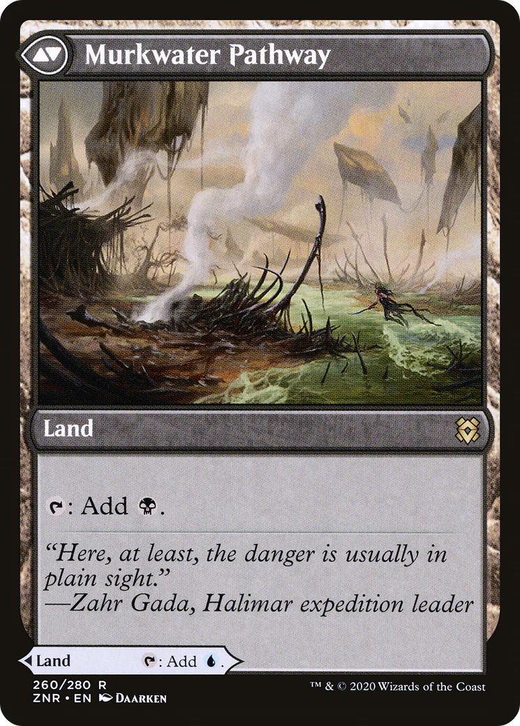 Clearwater Pathway (ZNR-260)  Foil - Zendikar Rising - Image 2