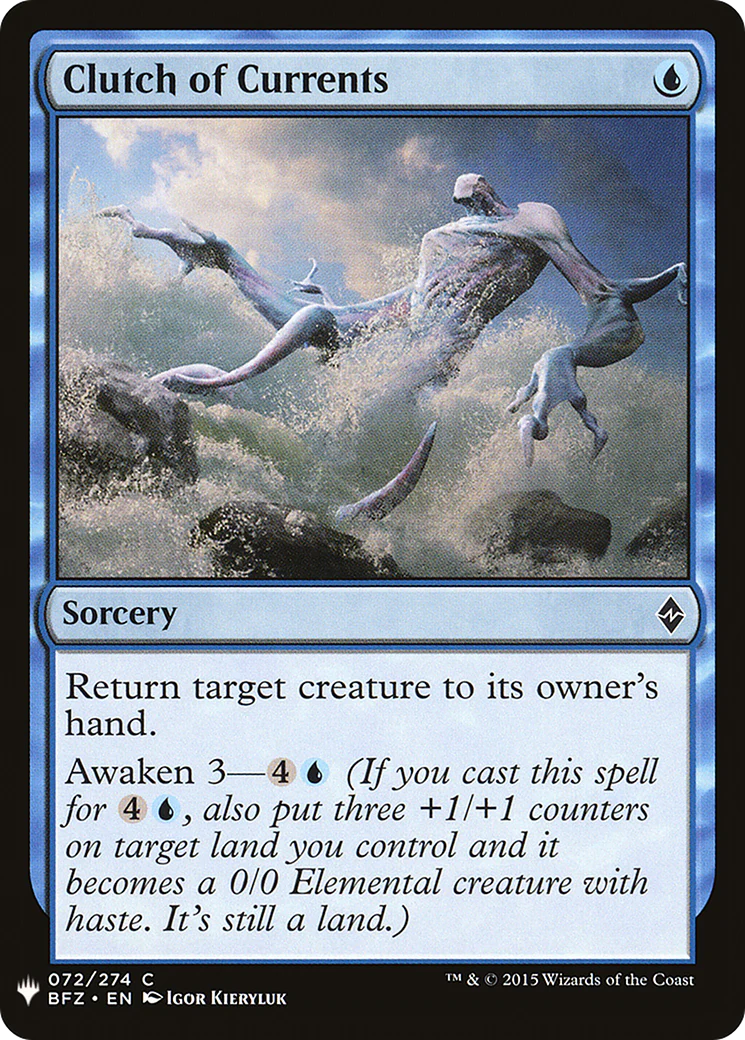 Clutch of Currents (LIST-072)  - The List