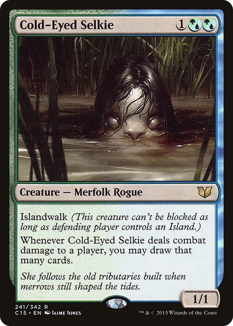 Cold-Eyed Selkie (C15-241)  - Commander 2015