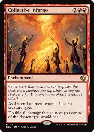 Collective Inferno (ECL-132) Foil - Lorwyn Eclipsed