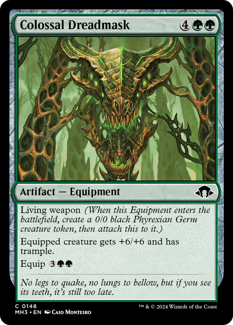 Colossal Dreadmask (MH3-148)  Foil - Modern Horizons 3