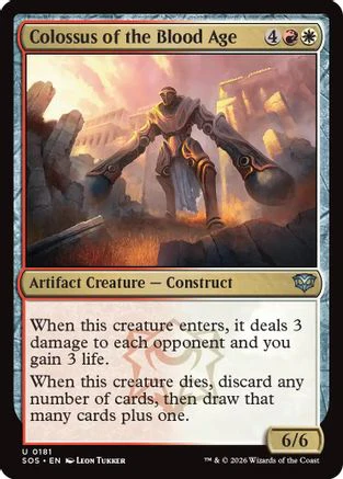 Colossus of the Blood Age (SOS-181)  - Secrets of Strixhaven