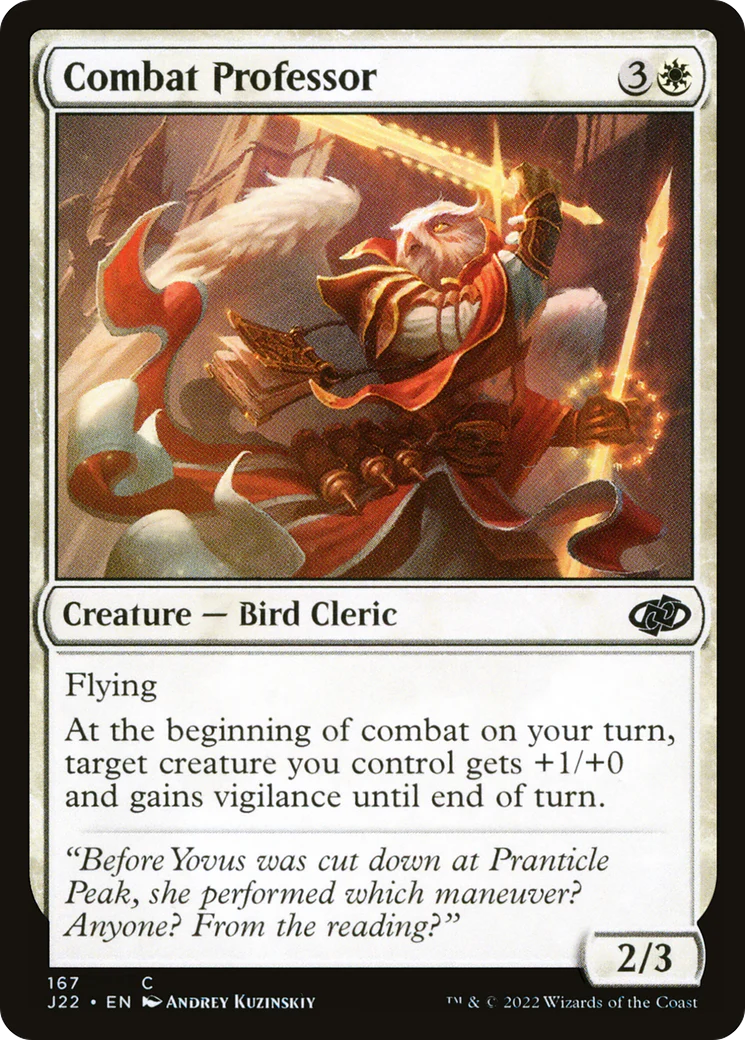 Combat Professor (J22-167)  - Jumpstart 2022