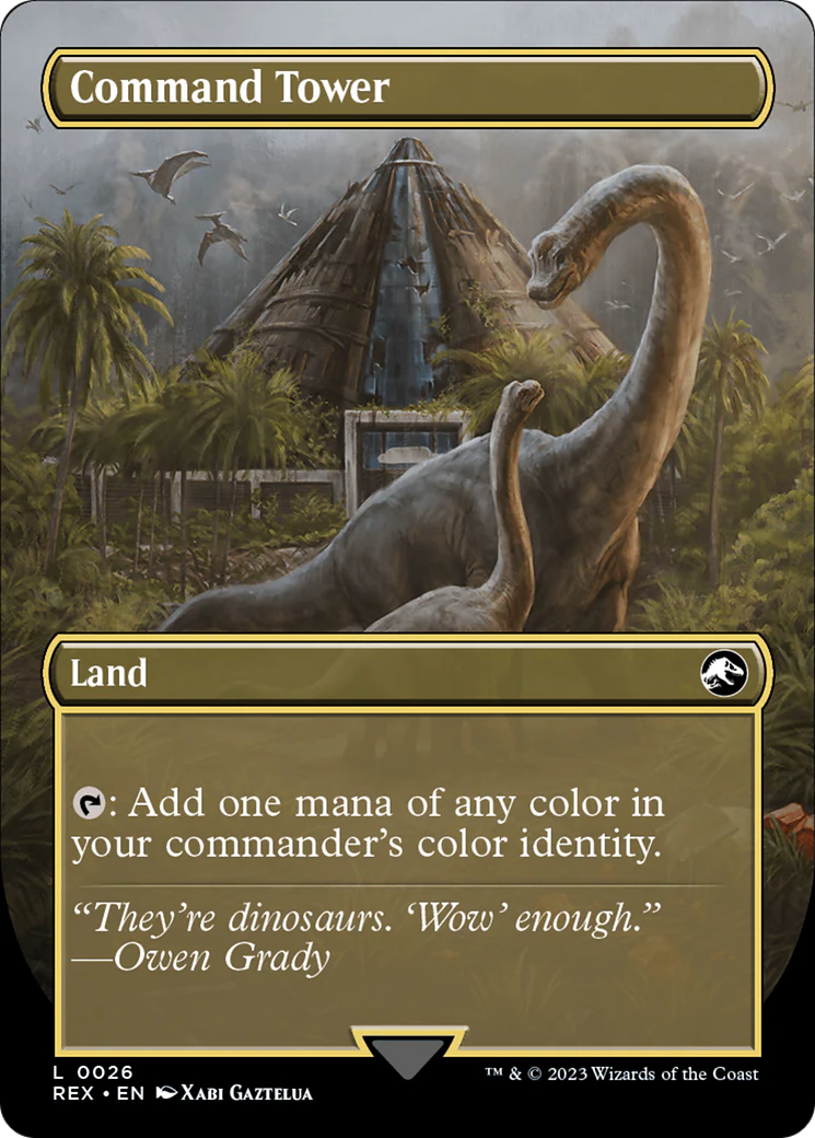 Command Tower (Borderless) (REX-026) - Jurassic World Collection - Image 2