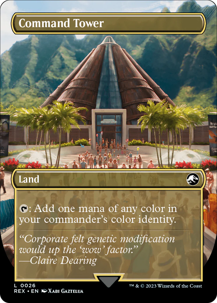 Command Tower (Borderless) (REX-026) - Jurassic World Collection - Image 3