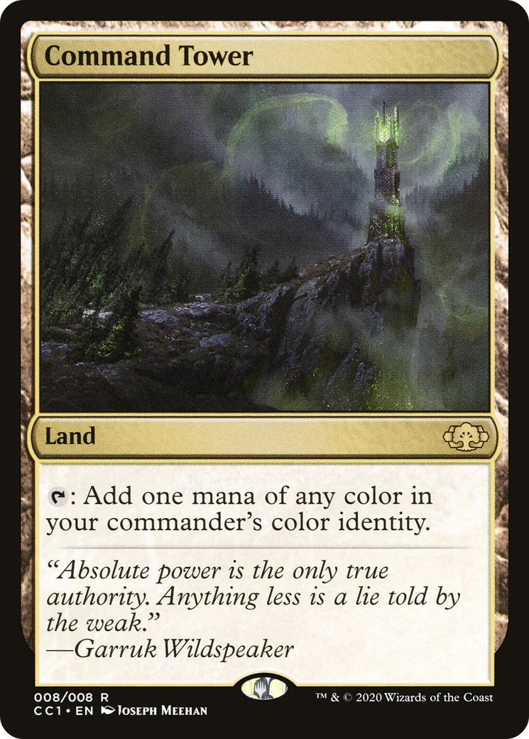 Command Tower (CC1-008)  - Commander Collection: Green