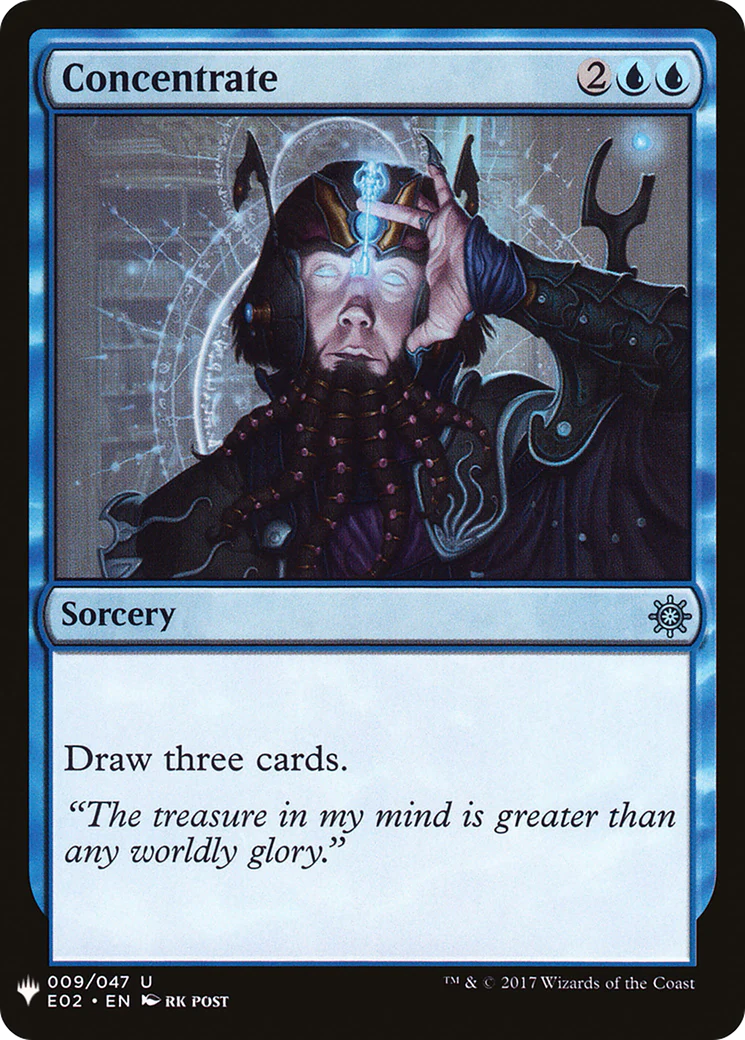 Concentrate (LIST-009)  - The List