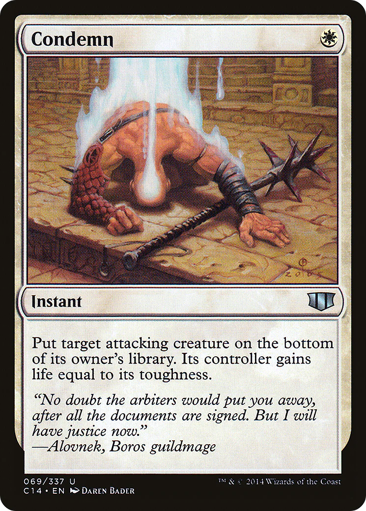 Condemn (C14-069)  - Commander 2014