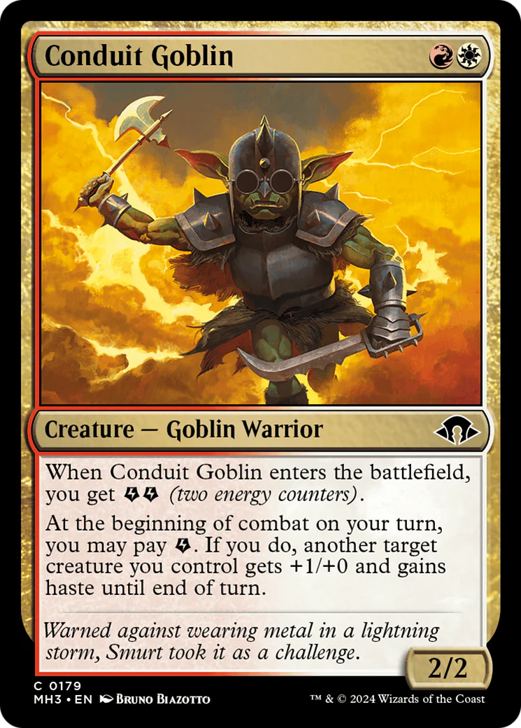 Conduit Goblin (MH3-179)  - Modern Horizons 3